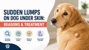 Read more about the article Sudden Lumps On Dog Under Skin: Reasons & Treatment