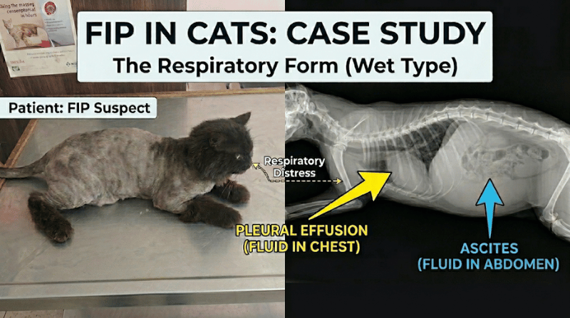 Read more about the article FIP in Cats: A Case Study (The Respiratory Form)