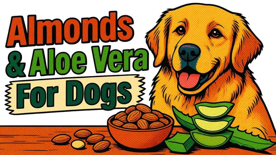 Almonds & Aloe Vera For Dogs