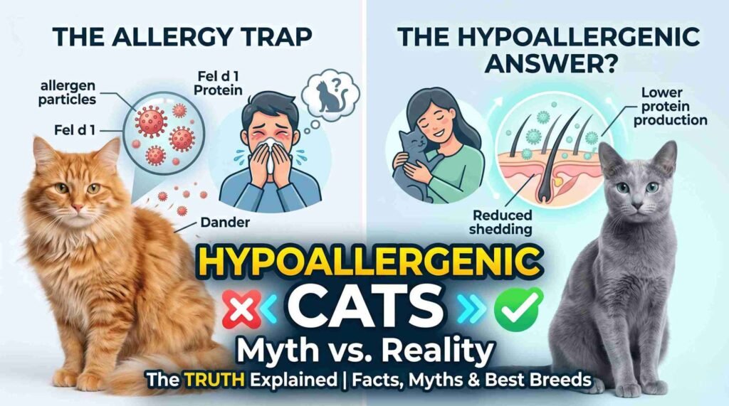 Hypoallegenic Cats: Specific Breeds